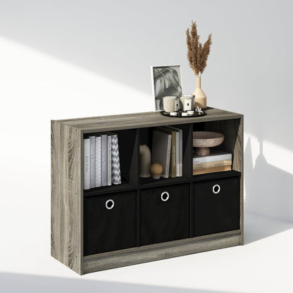 Cubic Multipurpose Clothing & Closet Storage Organizer Shelf with Bin Drawers