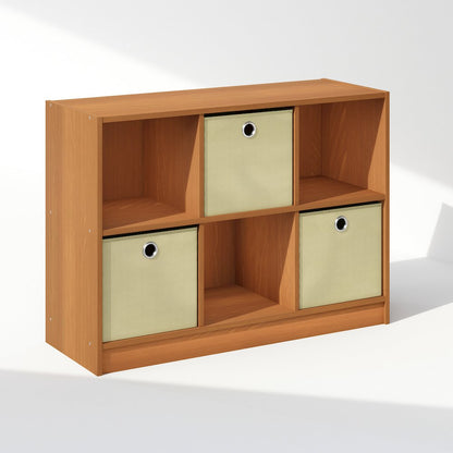 Cubic Multipurpose Clothing & Closet Storage Organizer Shelf with Bin Drawers