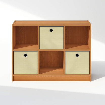 Cubic Multipurpose Clothing & Closet Storage Organizer Shelf with Bin Drawers