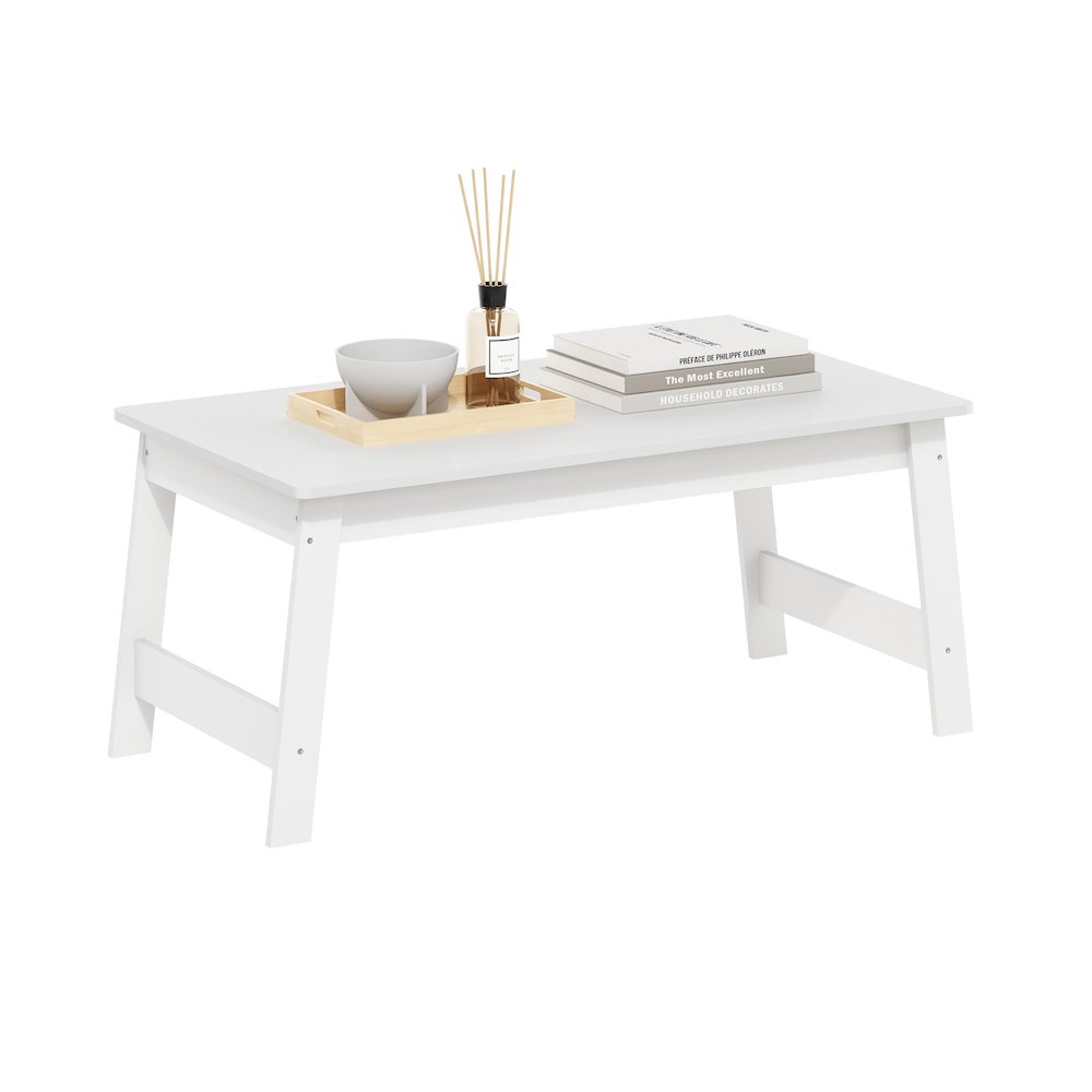 Beginning Coffee Table, White