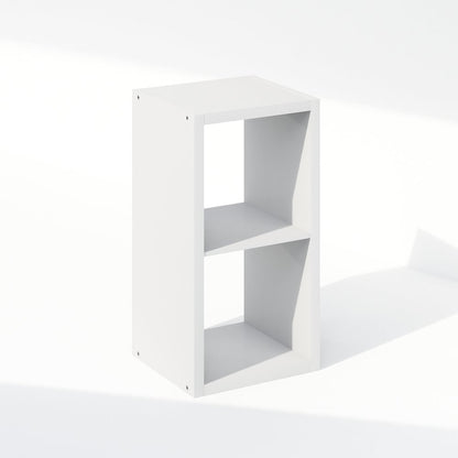 Cubic Open Back Multipurpose Clothing & Closet Storage Organizer Shelf