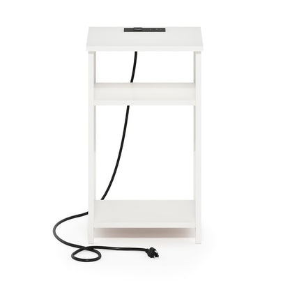 3-Tier Metal Frame Open Storage Side Table, End Table