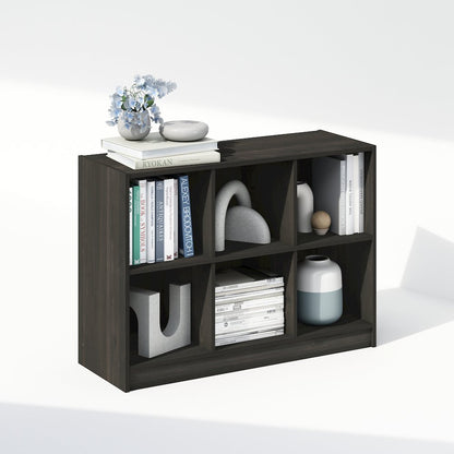 Basic 3x2 Cube Organizer Shelf Storage, Bookcase, Espresso