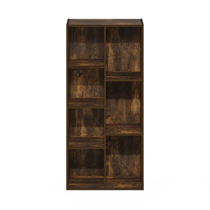 Luder 7-Cube Reversible Open Shelf, Amber Pine