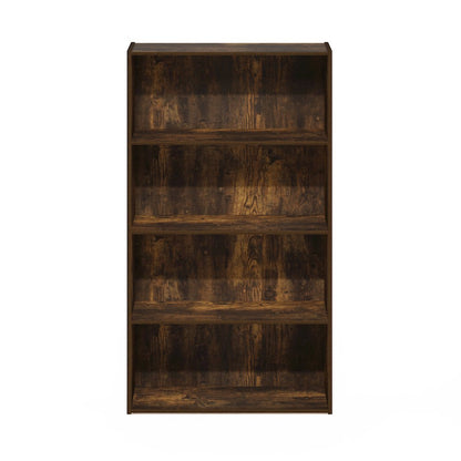 Pasir 4 Tier Open Shelf, Amber Pine
