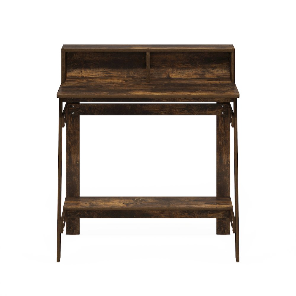 Simplistic A Frame Computer Desk, Amber Pine
