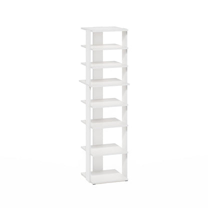 8-Tier Vertical Space Saving Free Standing Shoe Tower, Shoe Rack
