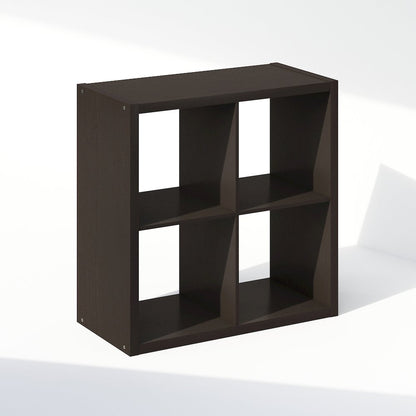 Cubic Open Back Multipurpose Clothing & Closet Storage Organizer Shelf