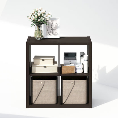 Cubic Open Back Multipurpose Clothing & Closet Storage Organizer Shelf