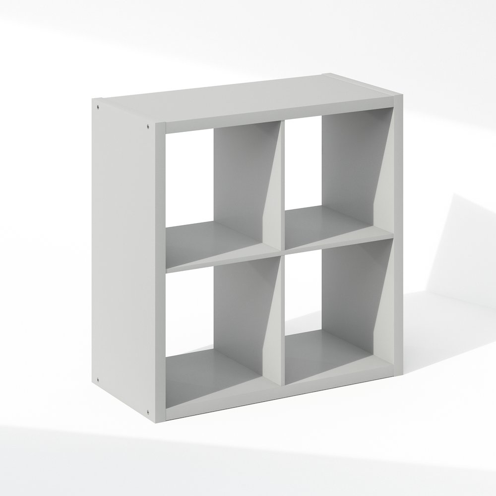 Cubic Open Back Multipurpose Clothing & Closet Storage Organizer Shelf