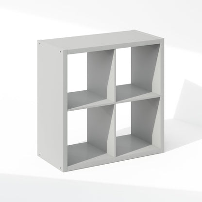 Cubic Open Back Multipurpose Clothing & Closet Storage Organizer Shelf