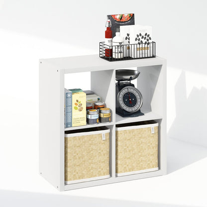 Cubic Open Back Multipurpose Clothing & Closet Storage Organizer Shelf