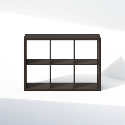 Cubic Open Back Multipurpose Clothing & Closet Storage Organizer Shelf