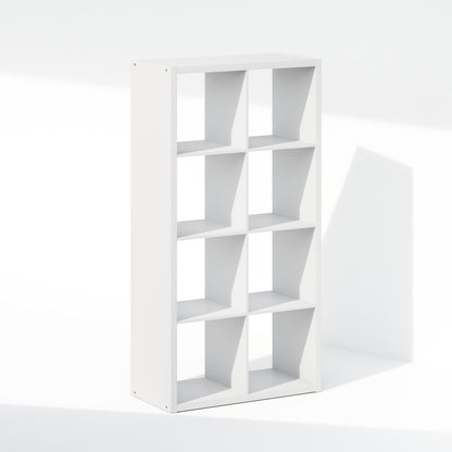 Cubic Open Back Multipurpose Clothing & Closet Storage Organizer Shelf