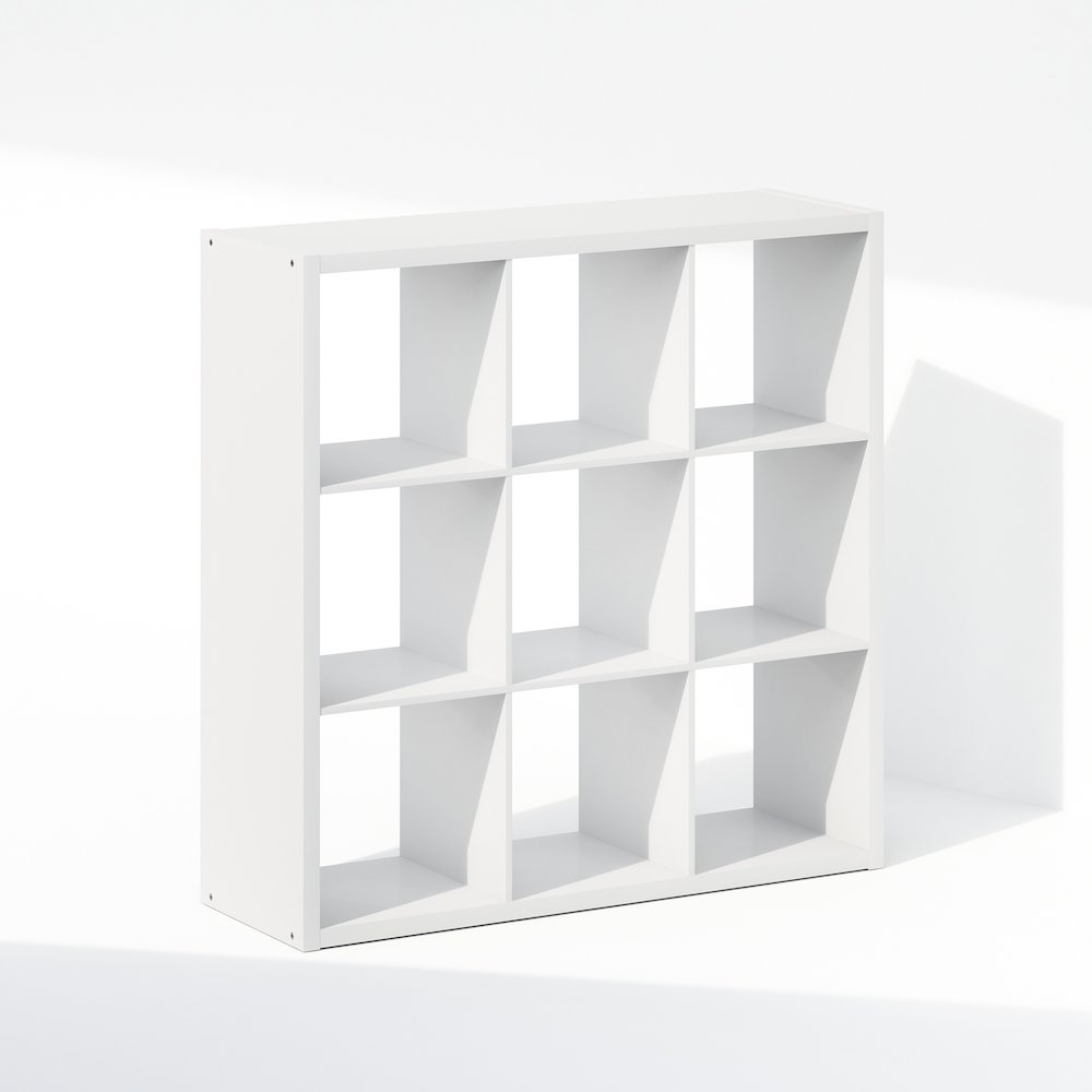 Cubic Open Back Multipurpose Clothing & Closet Storage Organizer Shelf