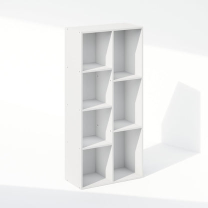 Reed 7-Cube Multipurpose Open Shelf Clothing & Closet Storage Organization