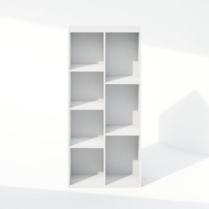 Reed 7-Cube Multipurpose Open Shelf Clothing & Closet Storage Organization