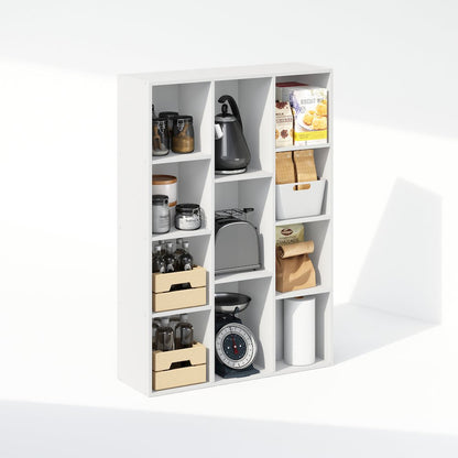 Reed 11-Cube Multipurpose Open Shelf Clothing & Closet Storage Organization