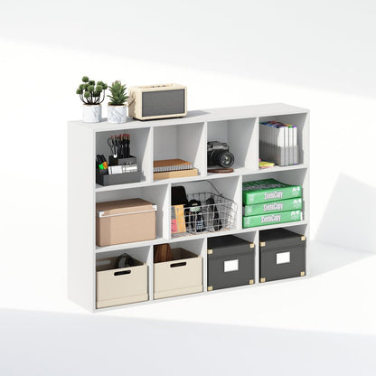Reed 11-Cube Multipurpose Open Shelf Clothing & Closet Storage Organization