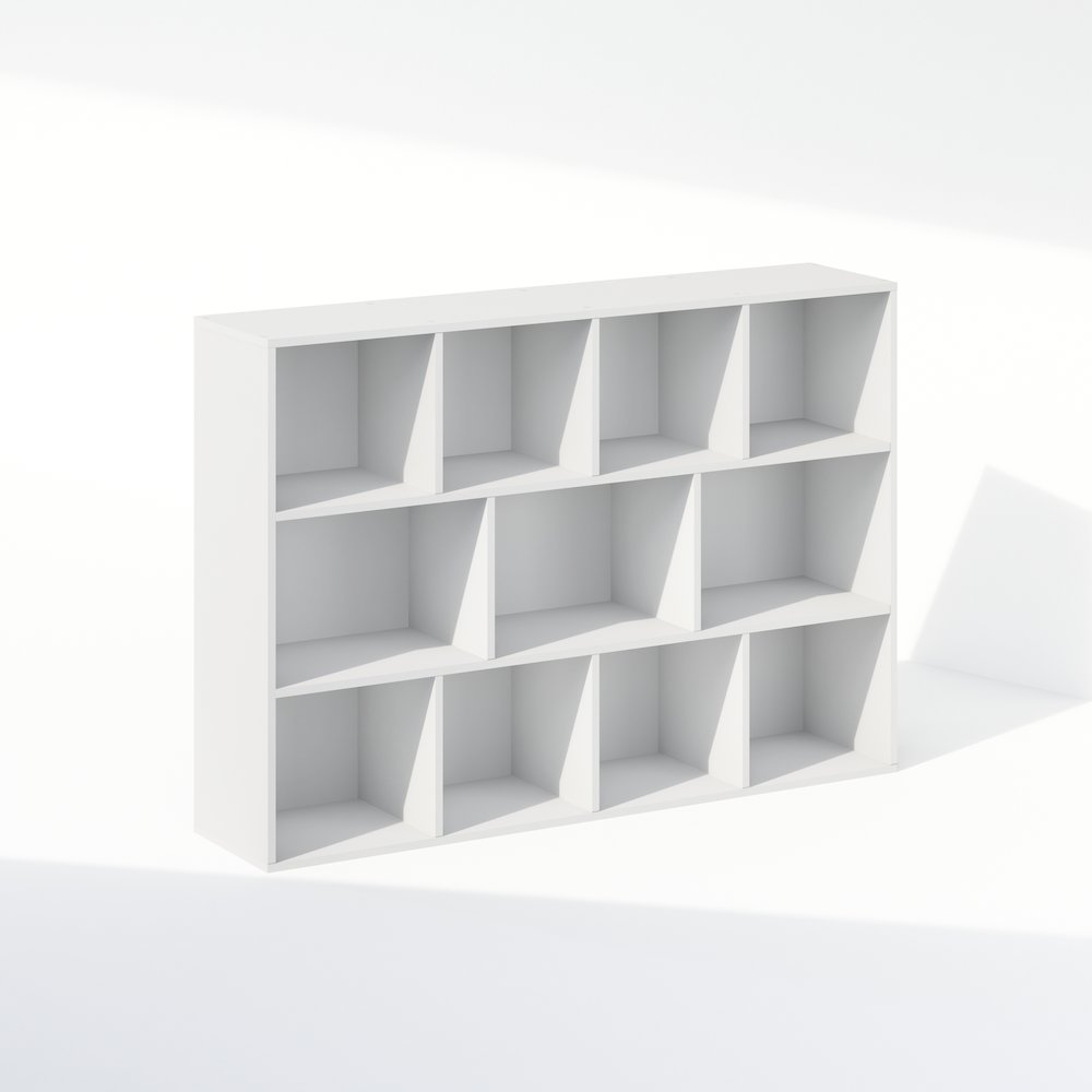 Reed 11-Cube Multipurpose Open Shelf Clothing & Closet Storage Organization