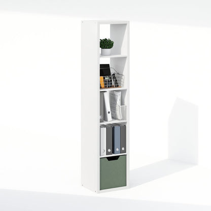 Cubic Open Back Multipurpose Clothing & Closet Storage Organizer Shelf