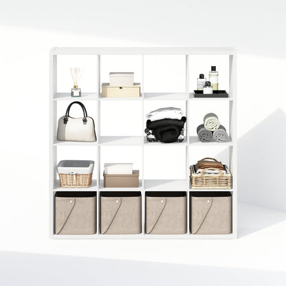 Cubic Open Back Multipurpose Clothing & Closet Storage Organizer Shelf