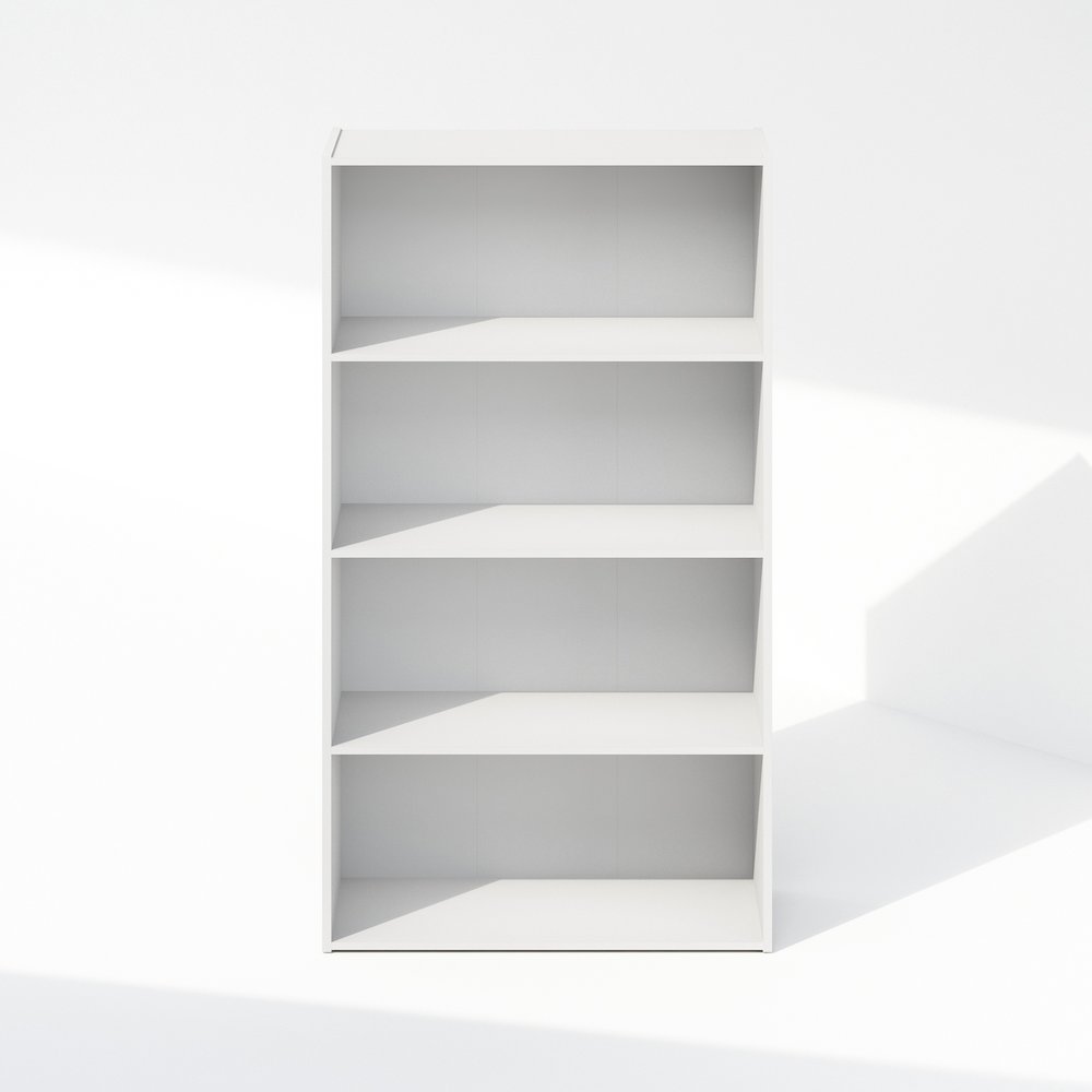 Reed 4-Tier Multipurpose Open Shelf Clothing & Closet Storage Organization