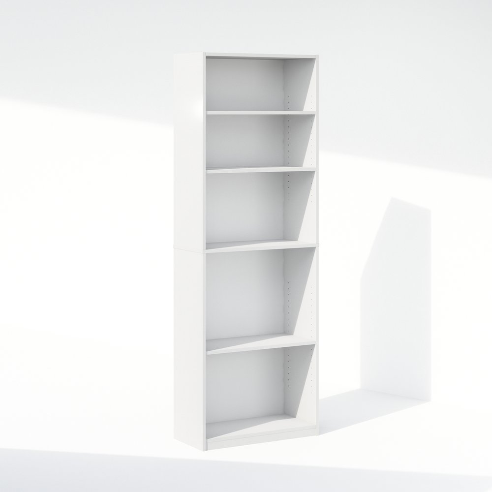 Reed 5-Tier Multipurpose Adjustable Shelf Clothing & Closet Storage Organization