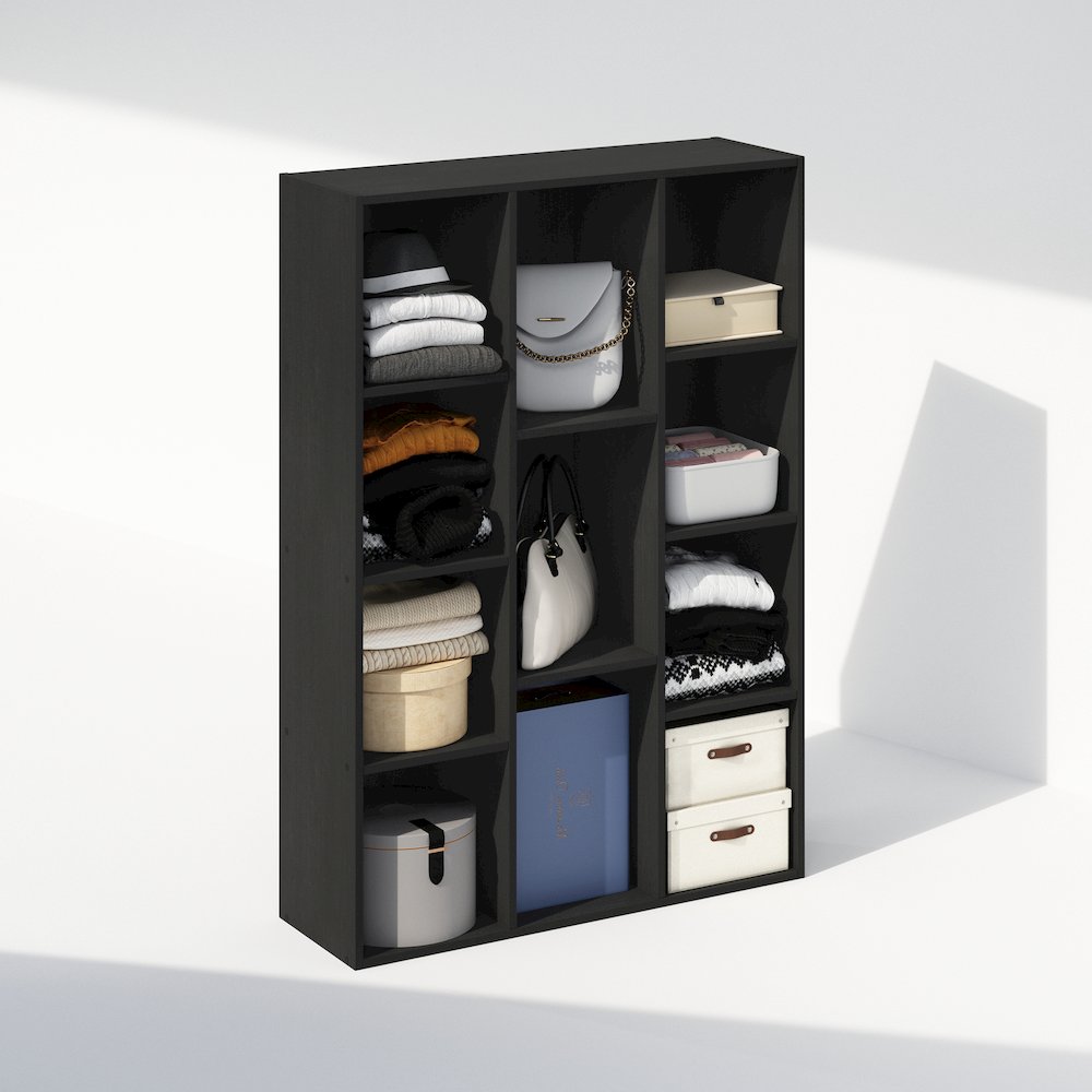 11-Cube Open Shelf Multipurpose Closet & Clothing Storage, Storage Organizer