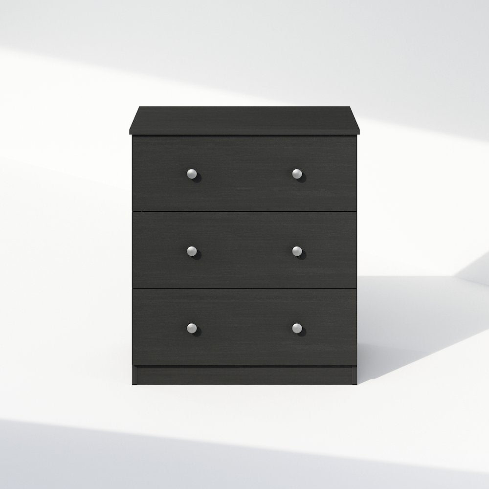 Hermite 3-Drawer Kitchen & Dining Sideboard Buffet Storage, Americano