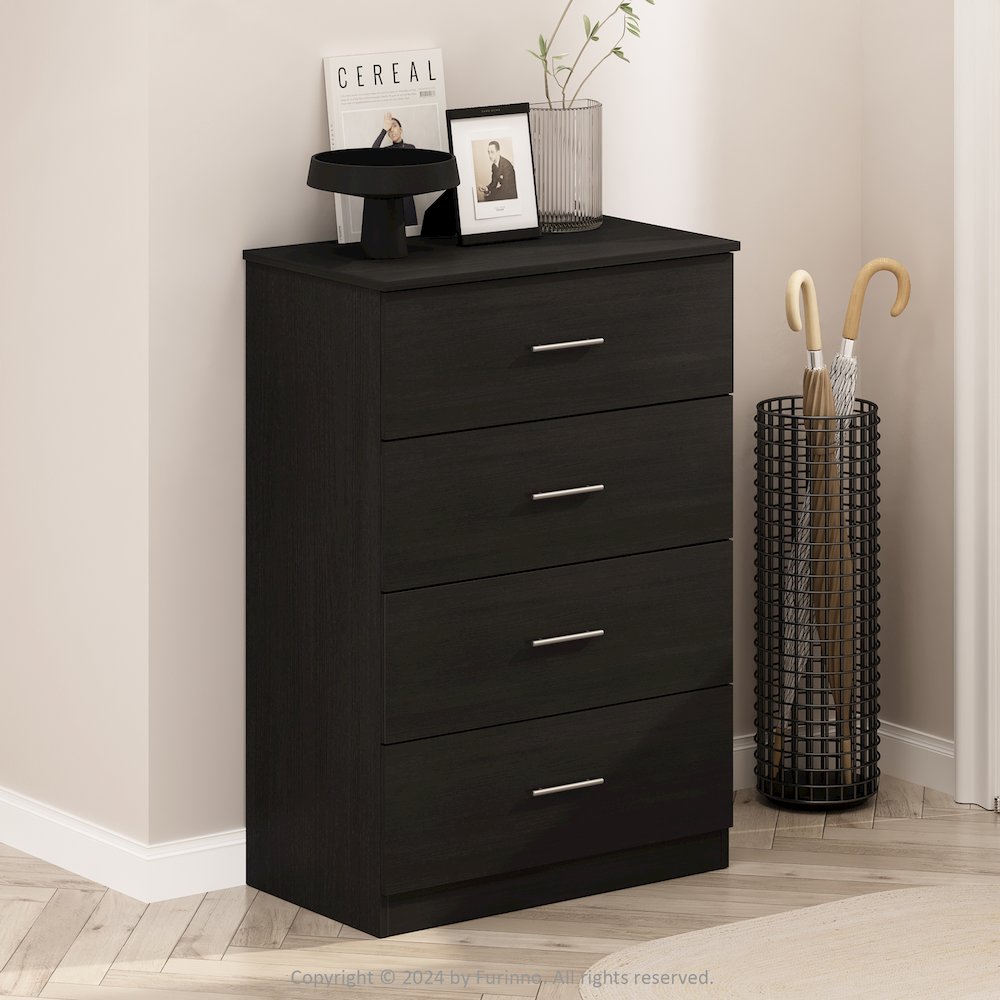 Frans Simple Design Console Table with 4 Drawers for Entryway, Living Room