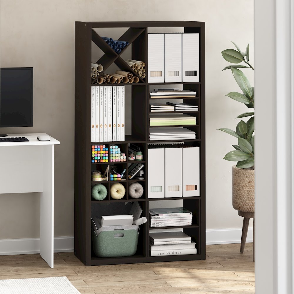 H-Shelf Cube Organizer, Fits into Furinno Extra Thick Cubes