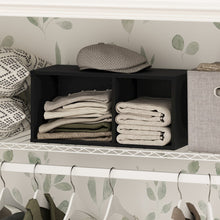 2-Tier Multipurpose Clothing & Closet Storage Organizer Shelf, 10-Inch Width