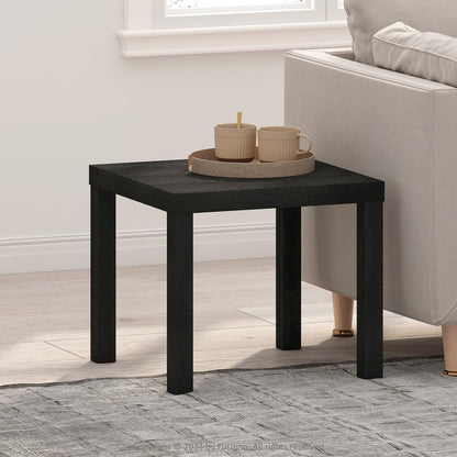 Simple Square Coffee Table, Side Table, Black