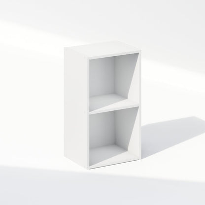 Reed 2-Tier Open Shelf Multipurpose Closet & Clothing Storage, Storage Organizer