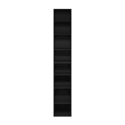 Pasir 8-Tier Open Shelf Bookcase, Blackwood