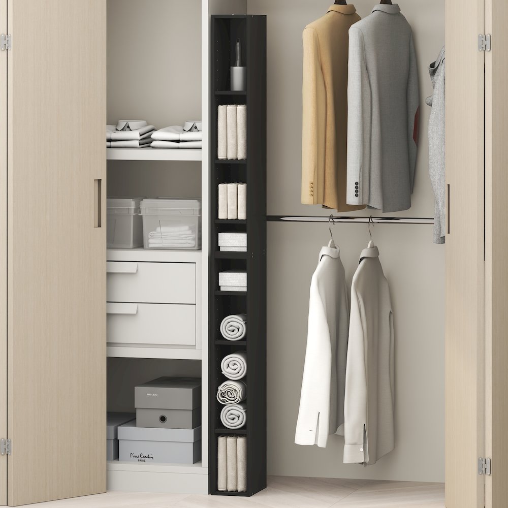 8-Tier Closet Organizers and Storage, Adjustable Open Shelf, Storage Organizer