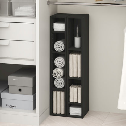 8-Tier Closet Organizers and Storage, Adjustable Open Shelf, Storage Organizer