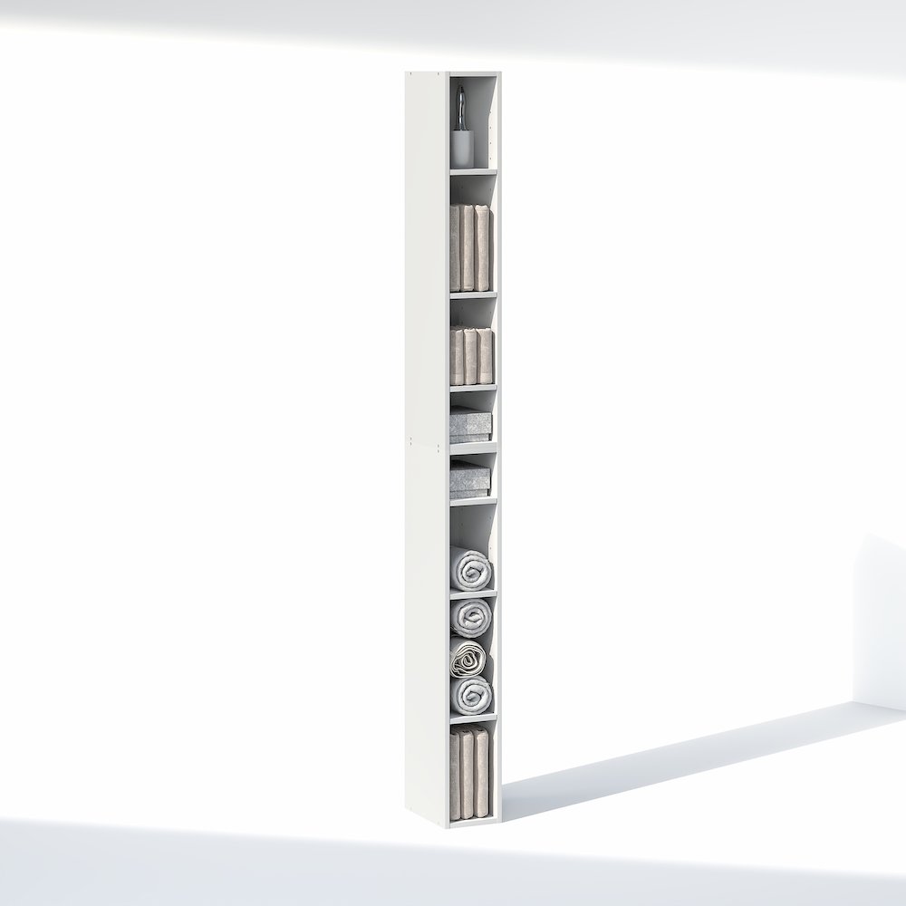 8-Tier Closet Organizers and Storage, Adjustable Open Shelf, Storage Organizer