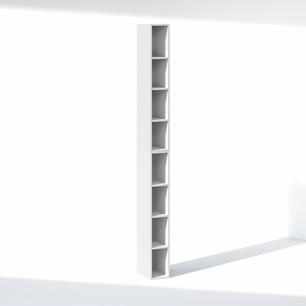 8-Tier Closet Organizers and Storage, Adjustable Open Shelf, Storage Organizer