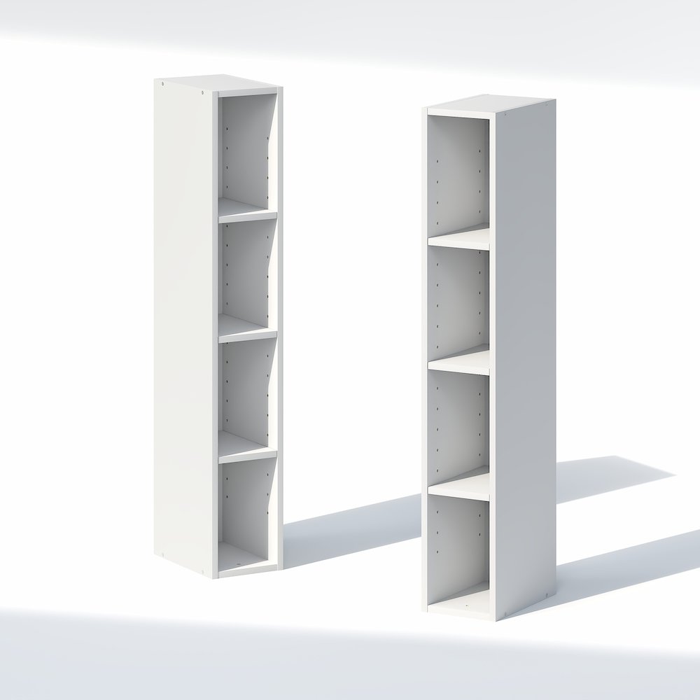 8-Tier Closet Organizers and Storage, Adjustable Open Shelf, Storage Organizer