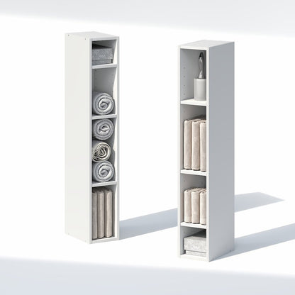 8-Tier Closet Organizers and Storage, Adjustable Open Shelf, Storage Organizer