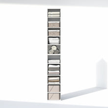 10-Tier Closet Organizers and Storage, Adjustable Open Shelf, Storage Organizer
