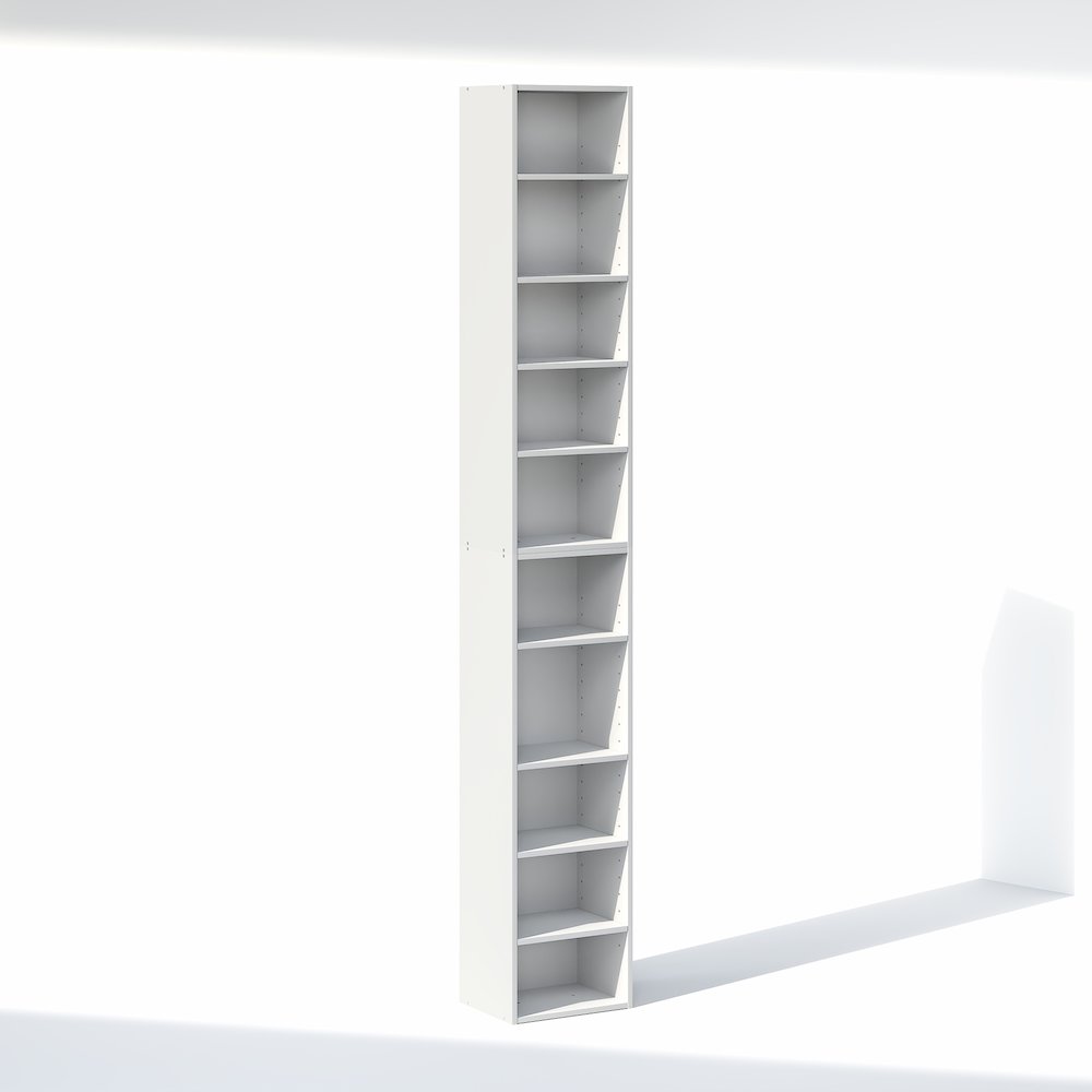10-Tier Closet Organizers and Storage, Adjustable Open Shelf, Storage Organizer