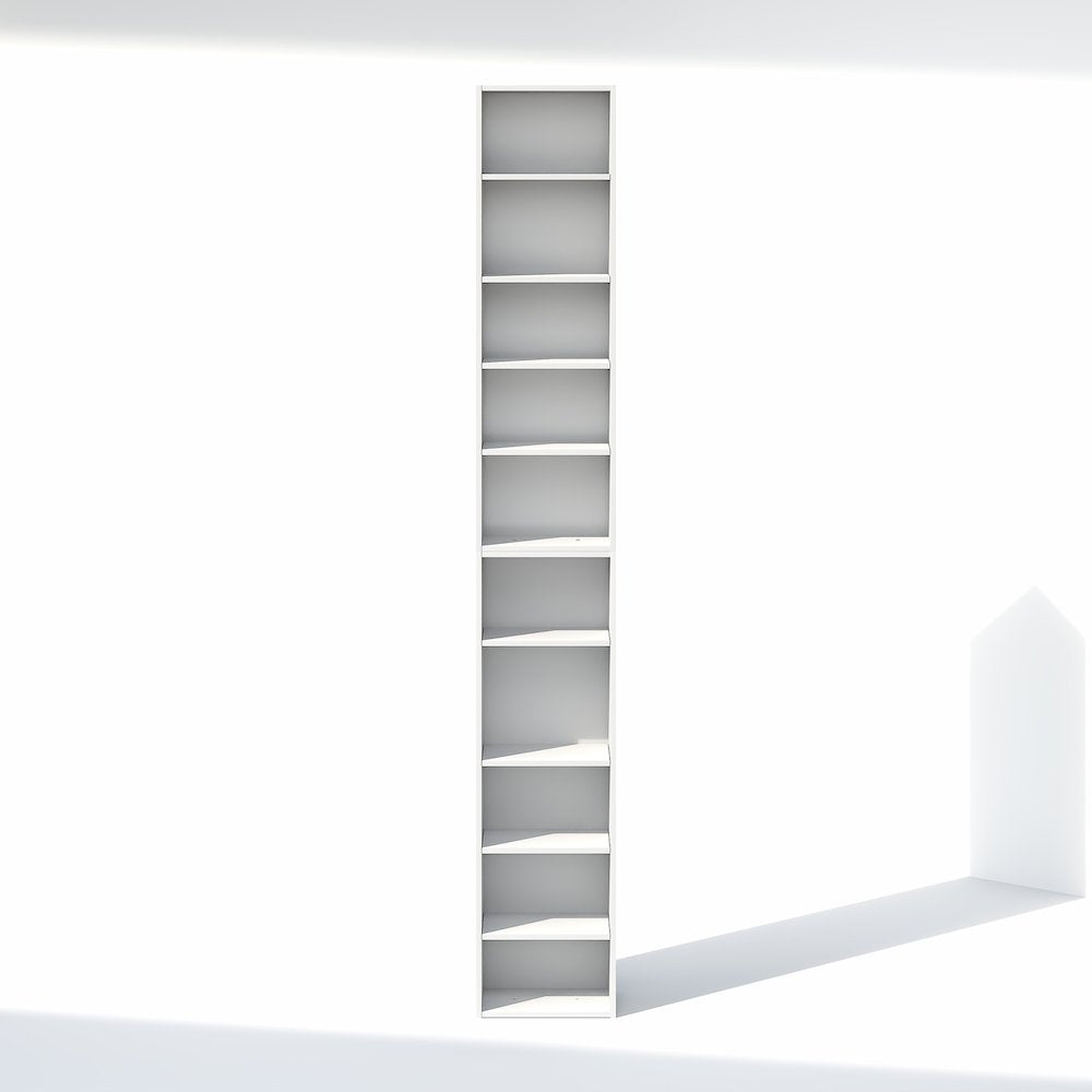 10-Tier Closet Organizers and Storage, Adjustable Open Shelf, Storage Organizer
