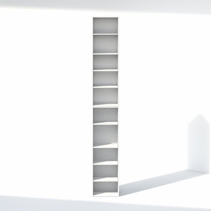 10-Tier Closet Organizers and Storage, Adjustable Open Shelf, Storage Organizer