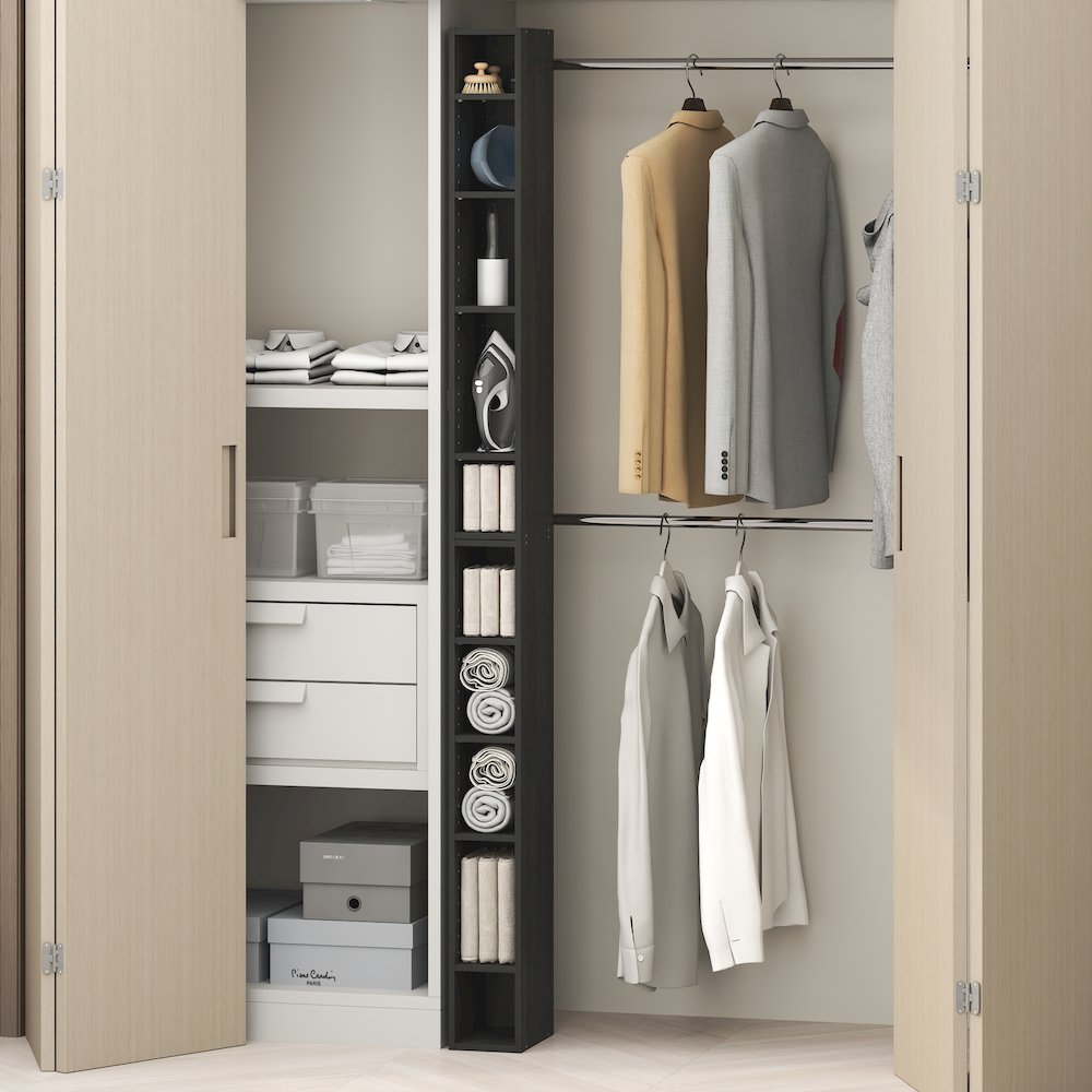 10-Tier Closet Organizers and Storage, Adjustable Open Shelf, Storage Organizer