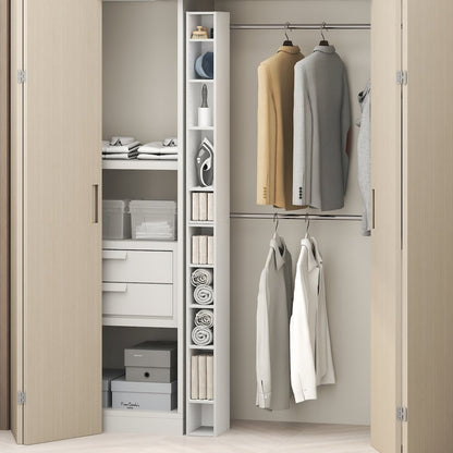 10-Tier Closet Organizers and Storage, Adjustable Open Shelf, Storage Organizer