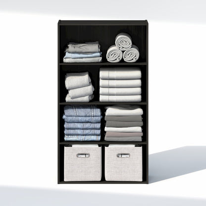 4-Tier Closet Organizer, Open Shelf Closet Storage