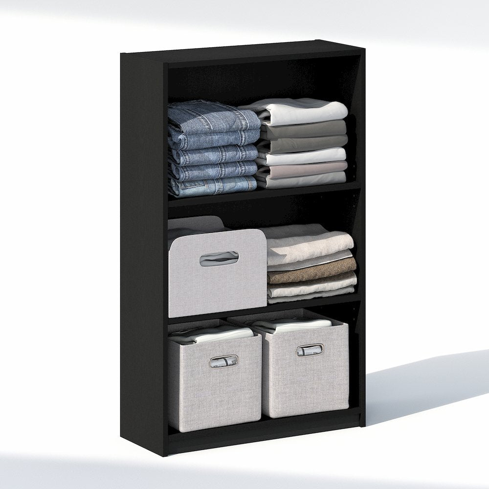 3-Tier Closet Organizer, Open Shelf Closet Storage
